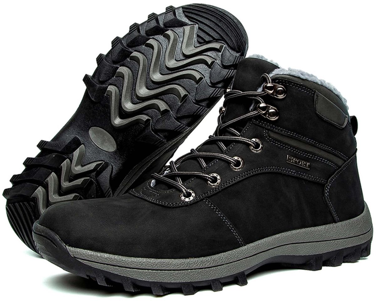 Winter Schoenen - Warm en Waterdicht - Zwart