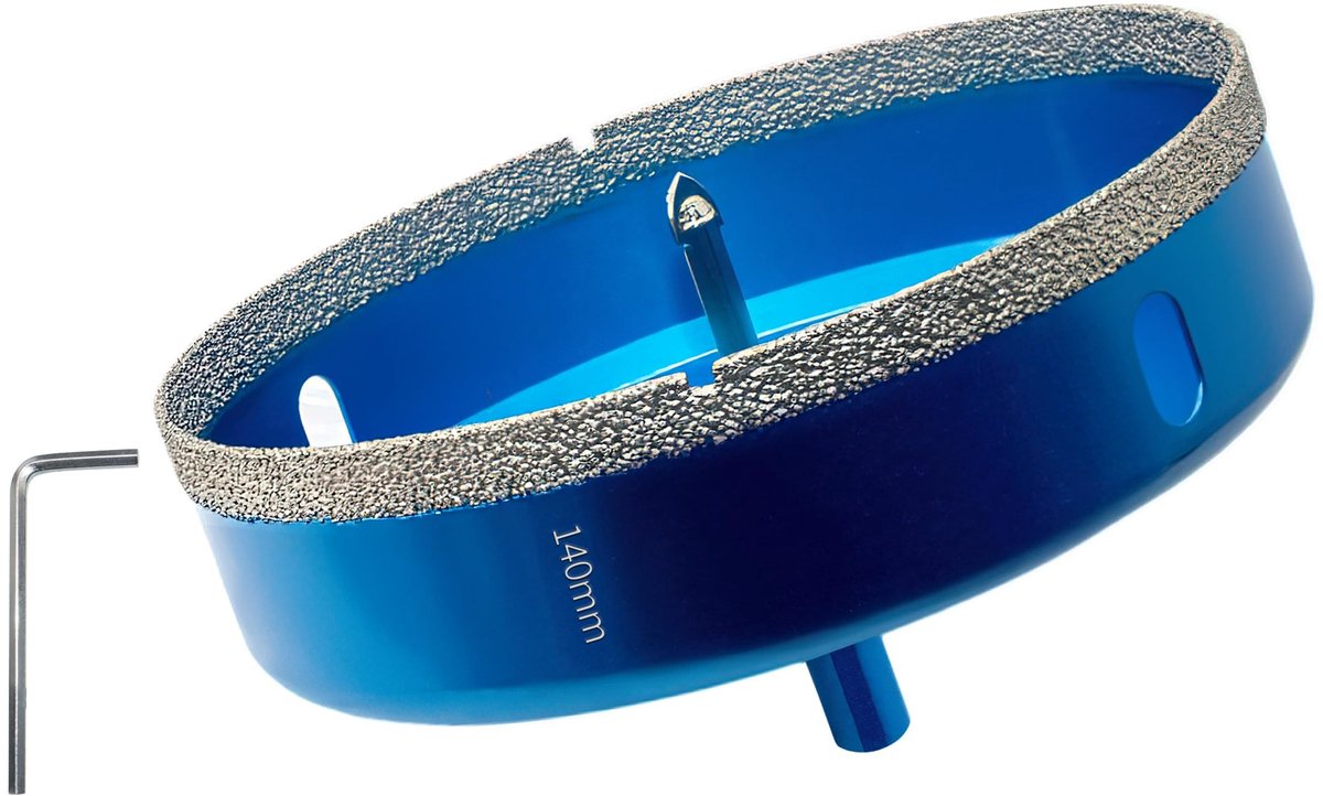 Diamantboor met centreringgids - Ø 140 mm