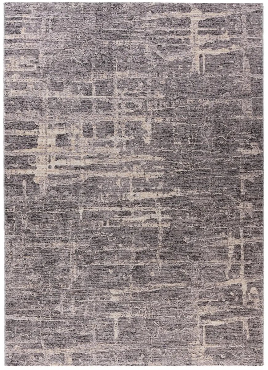 Dutch XXL Laagpolig Vloerkleed | Tapijt | Jaka | Abstract | Grijs | 120x170 cm