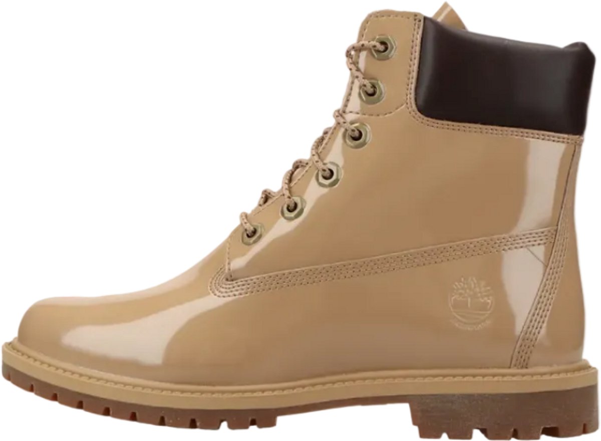 Timberland 6" Premium Waterproof Boot Patent Light Brown (Women's)