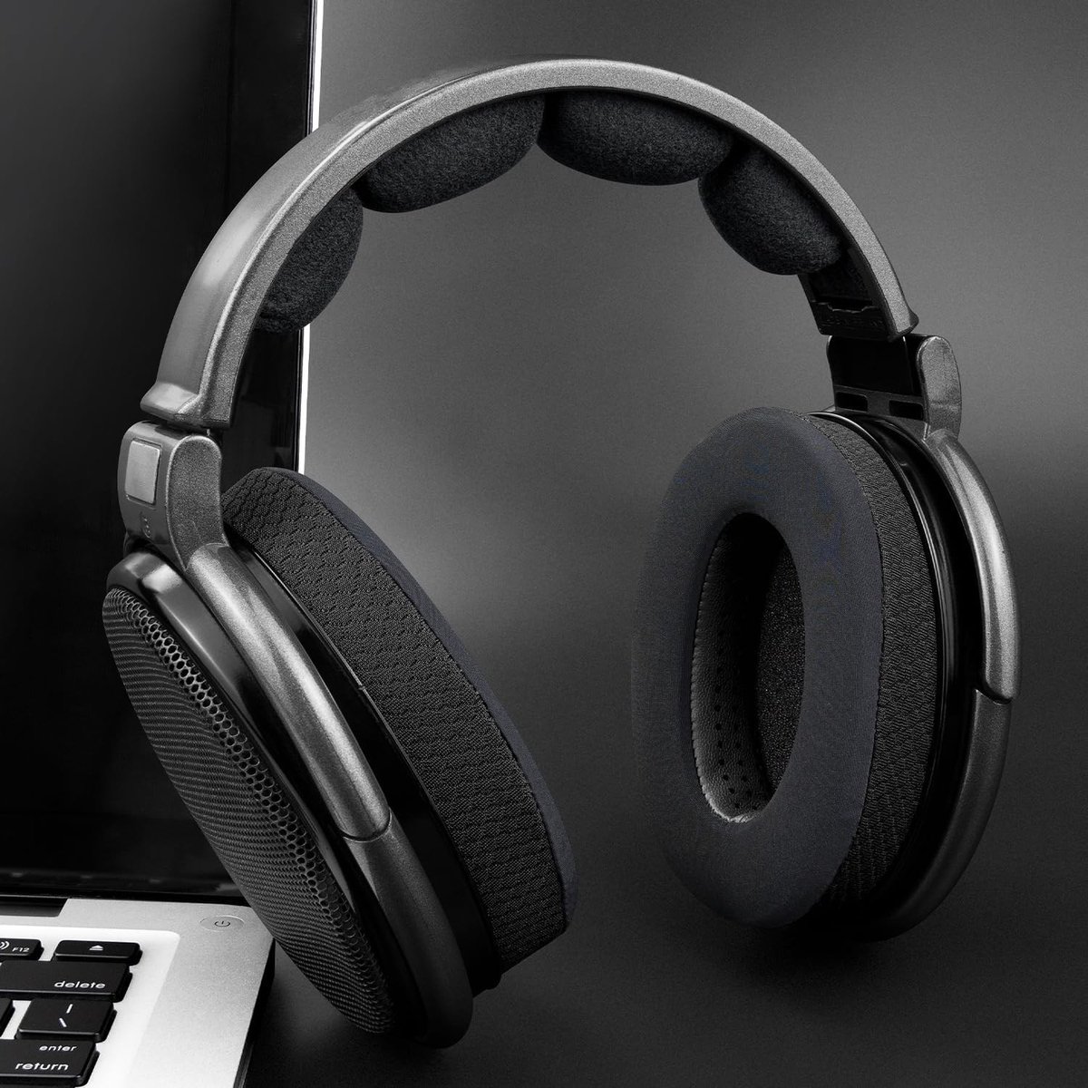 Comfortabele oorkussens voor Sennheiser HD600/HD650/HD6XX - Zwart, ademend en duurzaam