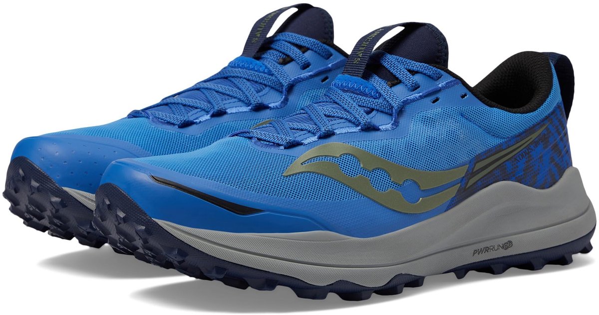 Saucony Xodus Ultra 2 Trailschoenen Blauw EU 41 Man