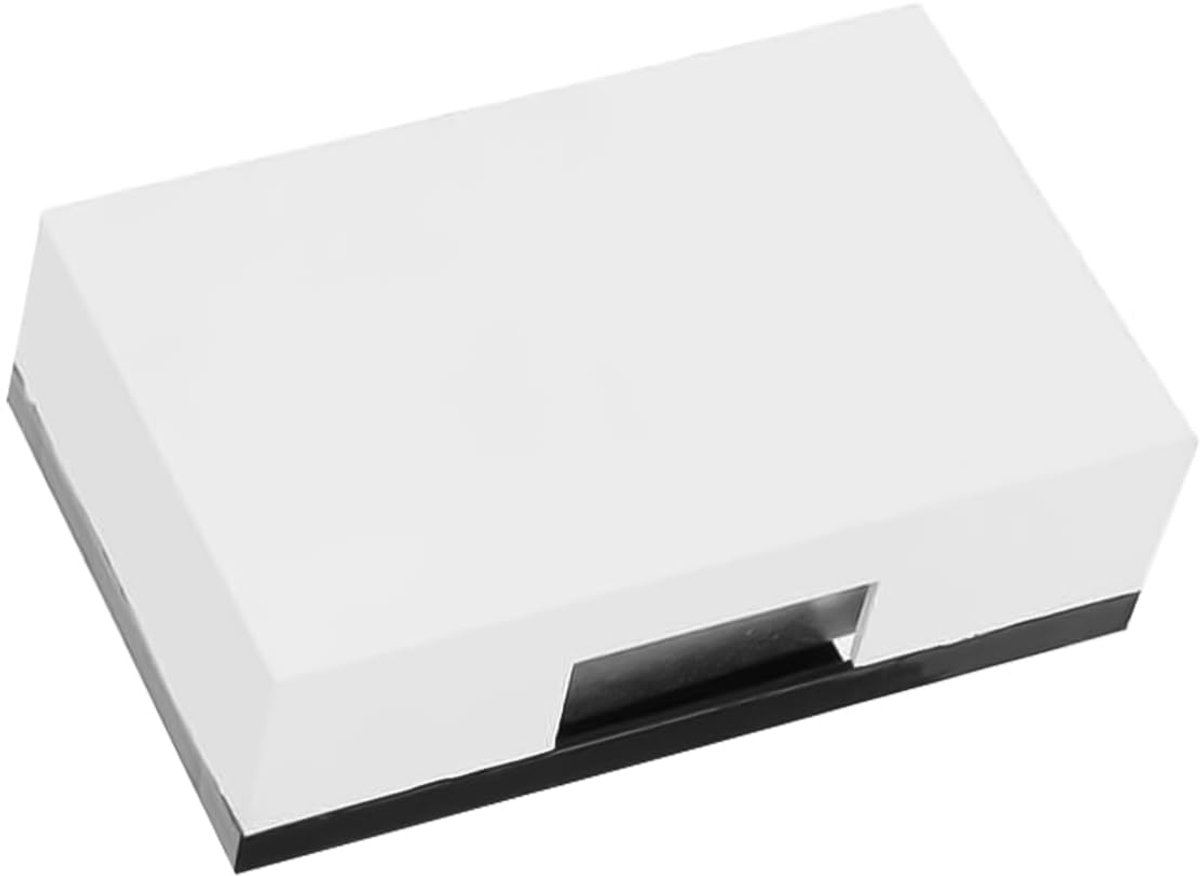 Famanu – Bedrade deurbel, 220 V mechanische handmatige Ding Dong voordeurbel, geschikt voor hotel, huis, kantoor en school in wit