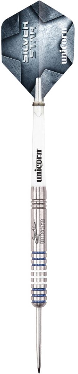 Unicorn Gary Anderson Silverstar 80% P1 - Dartpijlen - 27 Gram van Unicorn — afbeelding 2