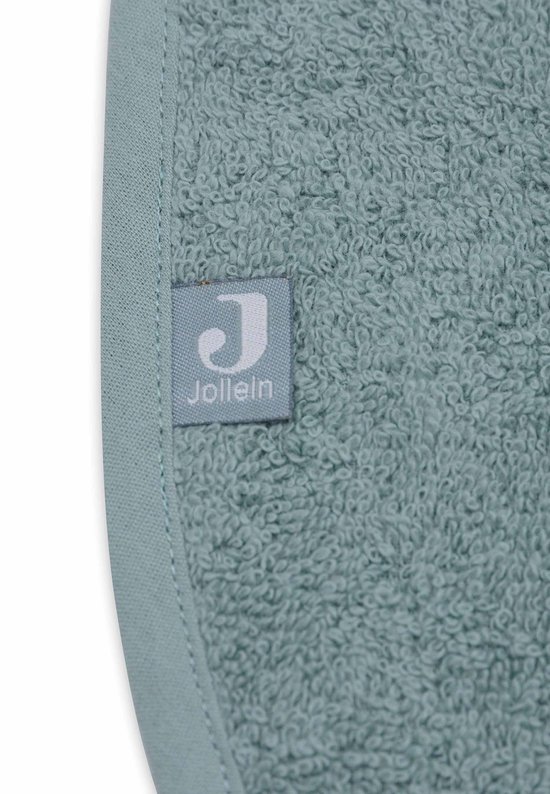 Jollein - Baby Slab Badstof - Katoen - Met Klittenband - Slabbetjes - 3 Stuks - Sea Green/Nougat/Biscuit van Jollein — afbeelding 2