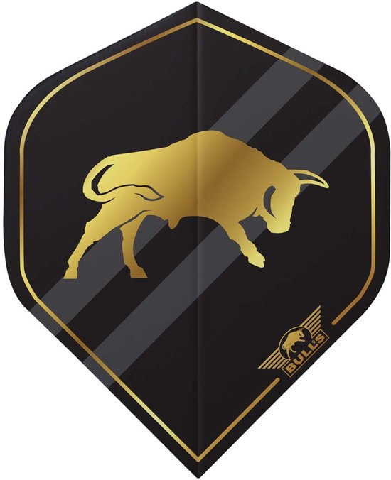 Bull's Retro Std Black - Dart Flights van Bull's — afbeelding 3