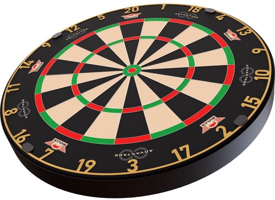 Bull’s Advantage 8 Dartboard - Professioneel Dartbord - 360° Draaibaar - NDB Goedgekeurd - Wedstrijdkwaliteit van Merkloos — afbeelding 5