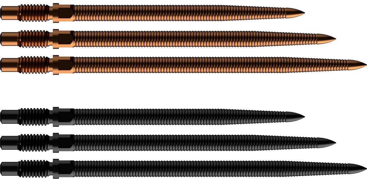Bull's CP Micro Grip Points Black 32mm