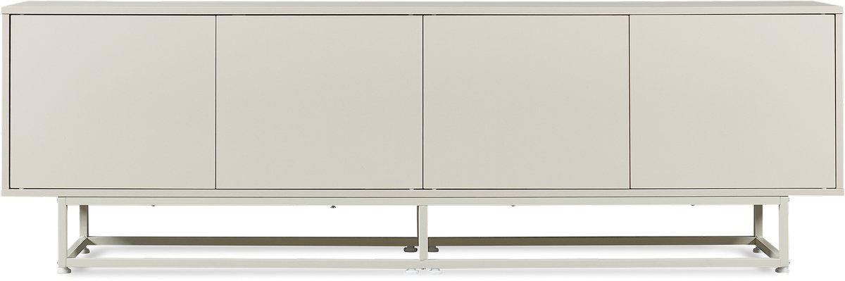 Commode Boxholm dressoir 180x30x56 cm havermout [en.casa]