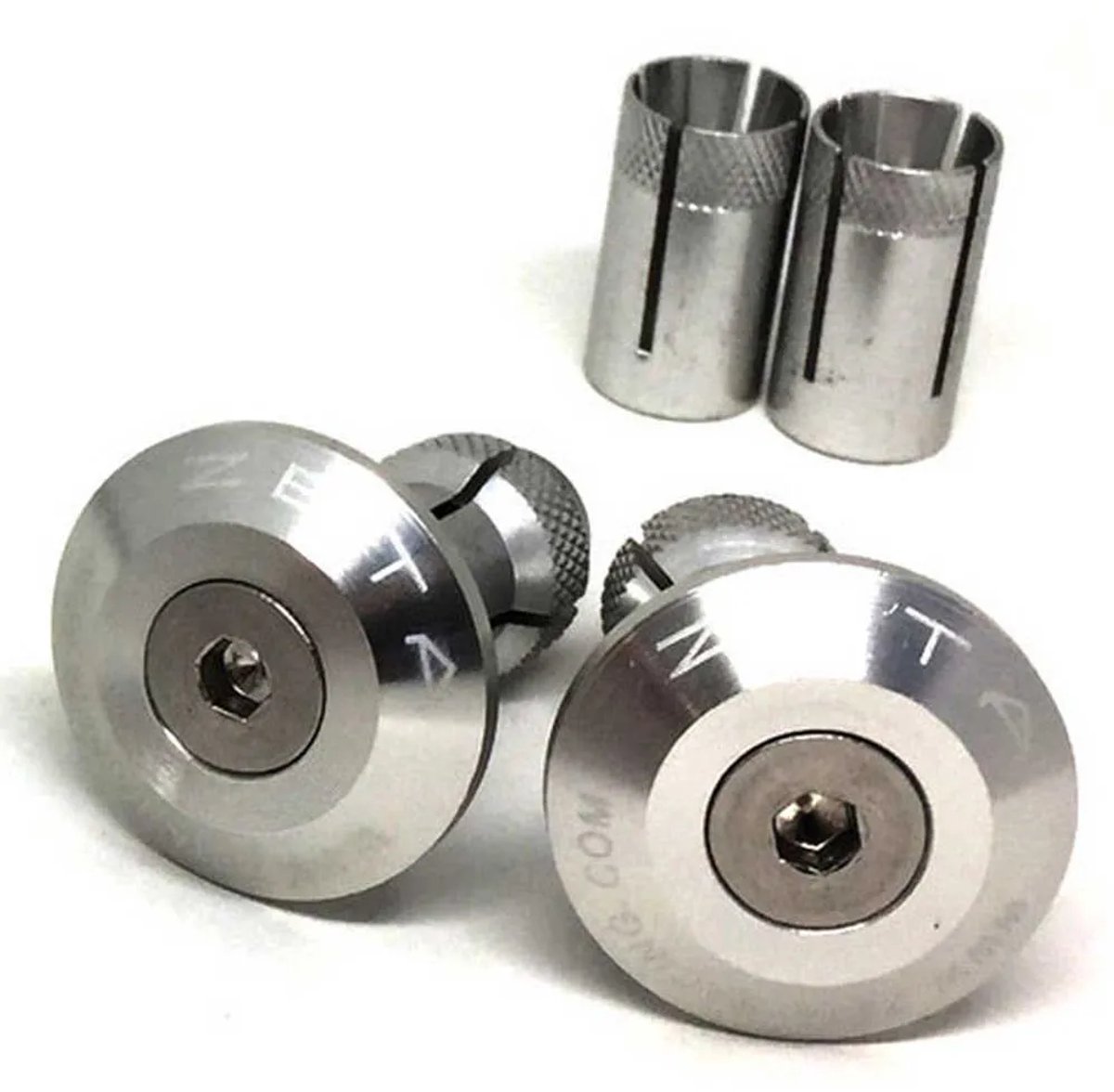 Zeta 29 Mm Ze48-7001 Stuurgewichten 2 Eenheden Zilver