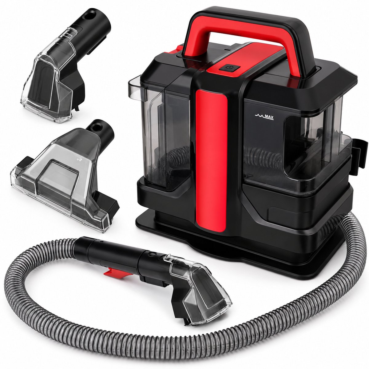 Meubelreiniger 750W – Tapijtreiniger en Vlekkenreiniger 2-in-1 – Nat & Droog – 2-Tanksysteem – 1,1 L