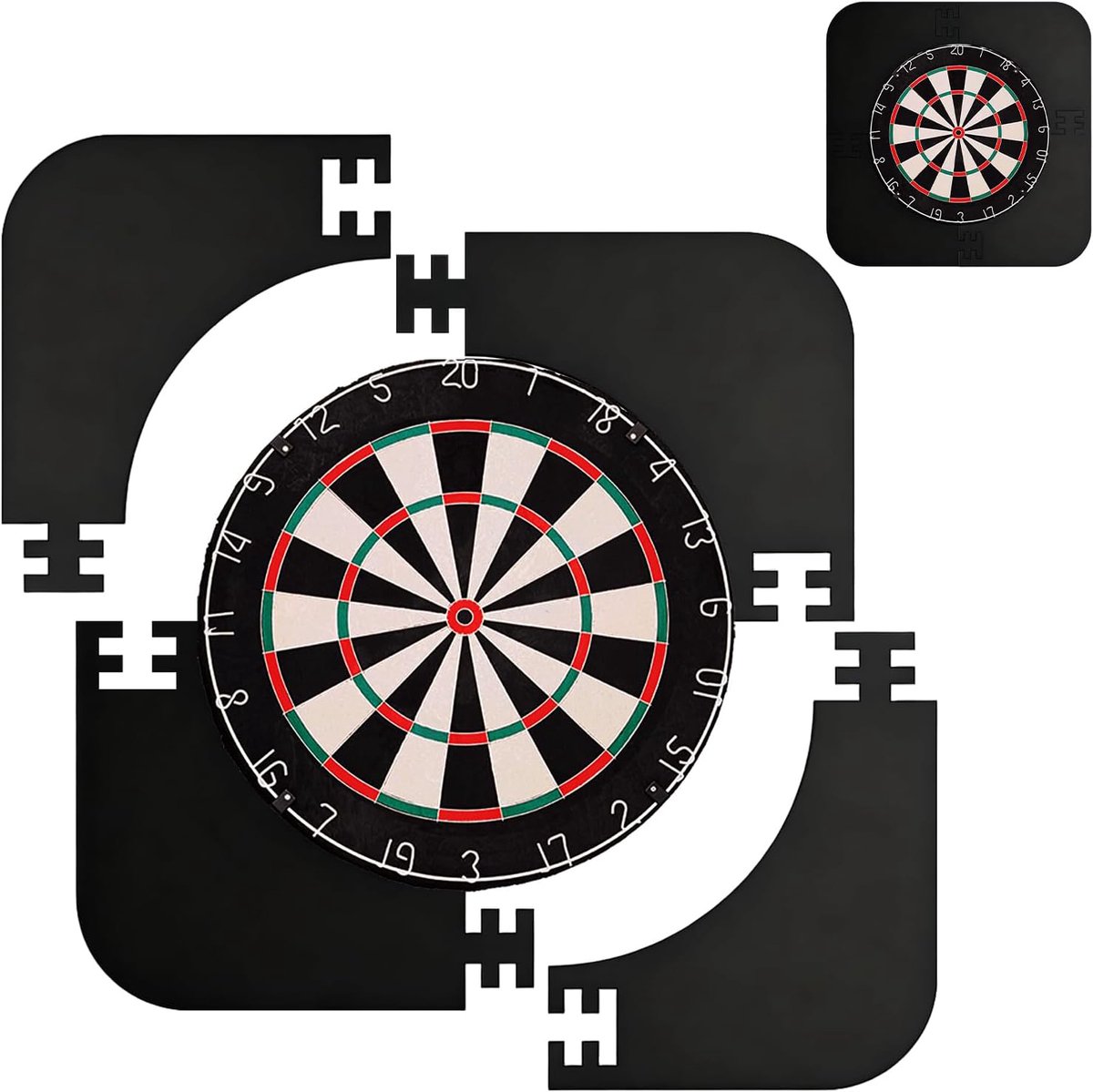 Dartbord Muurbeschermer - Dartbord Surround - Dartbordomlijsting - Dartbordborden - EVA Dartbord Surround-Muurbeschermer