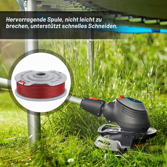 4 Stuks Vervangende Trimmerspoelen voor Gardena Turbo Trimmer — afbeelding 2