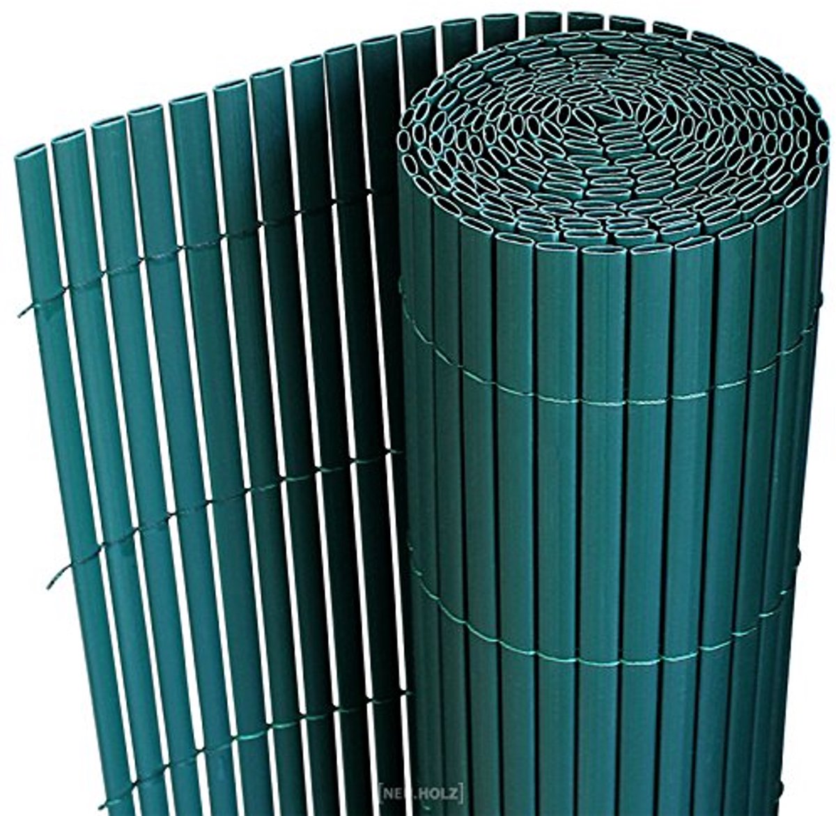 Famanu – Flexibel tuinscherm, Hidden balkonscherm van PVC, 200 x 300 cm, groen