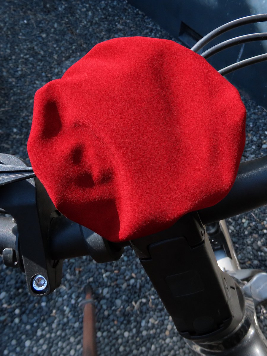 Ebike hoesje display vast G Rood softshell