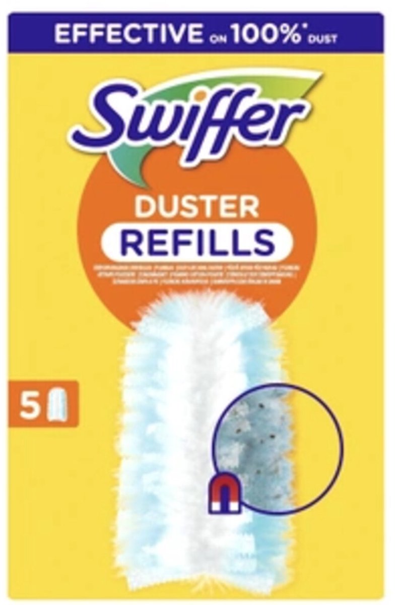 Swiffer Duster Navullingen Flash - 10 x 5 stuks - Voordeelverpakking