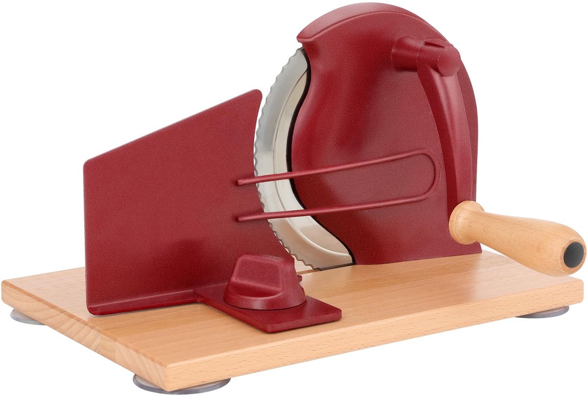 Famanu – Handmatige broodsnijmachine met verstelbare dikte, ideaal voor gelijkmatige plakjes