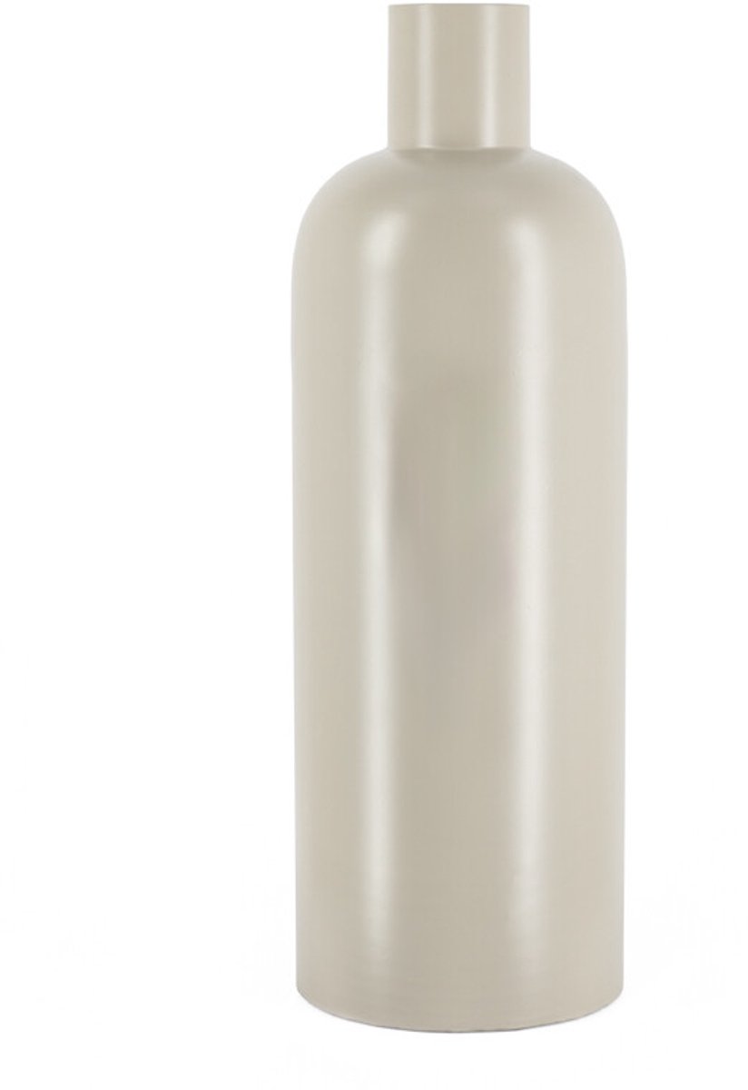 Metalen vaas sand