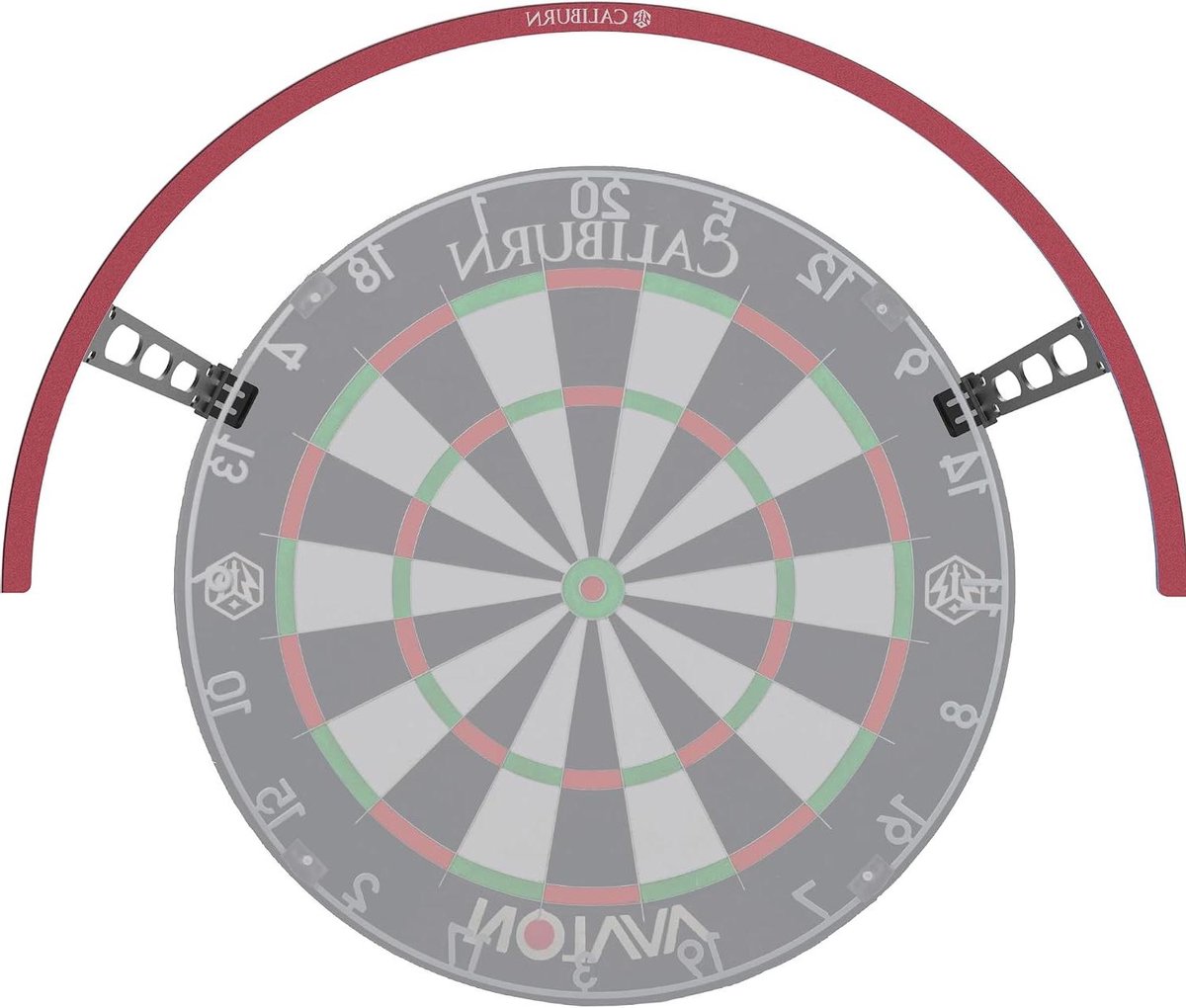 Dartbord Verlichting - LED Ring - Nauwkeurig Darten - Schaduwvrije Belichting - One Size - Rood