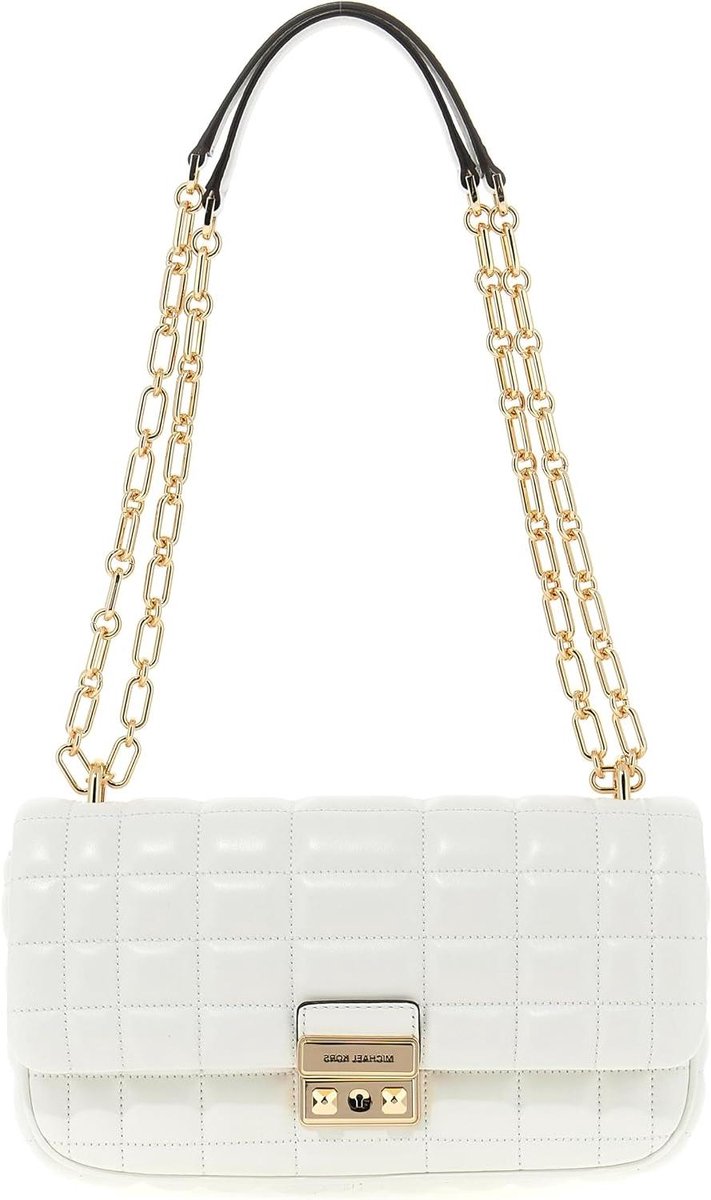 Schoudertas Dames - Handtas - Dagelijks Gebruik - Verstelbare Ketting - Medium - Wit