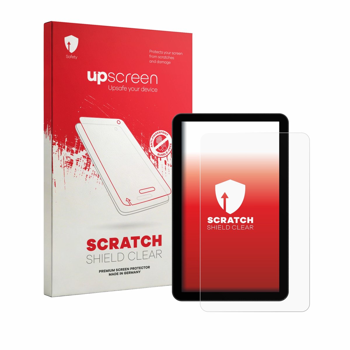 upscreen - Screenprotector voor Zebra KC50 15" - Folie Beschermfolie transparant