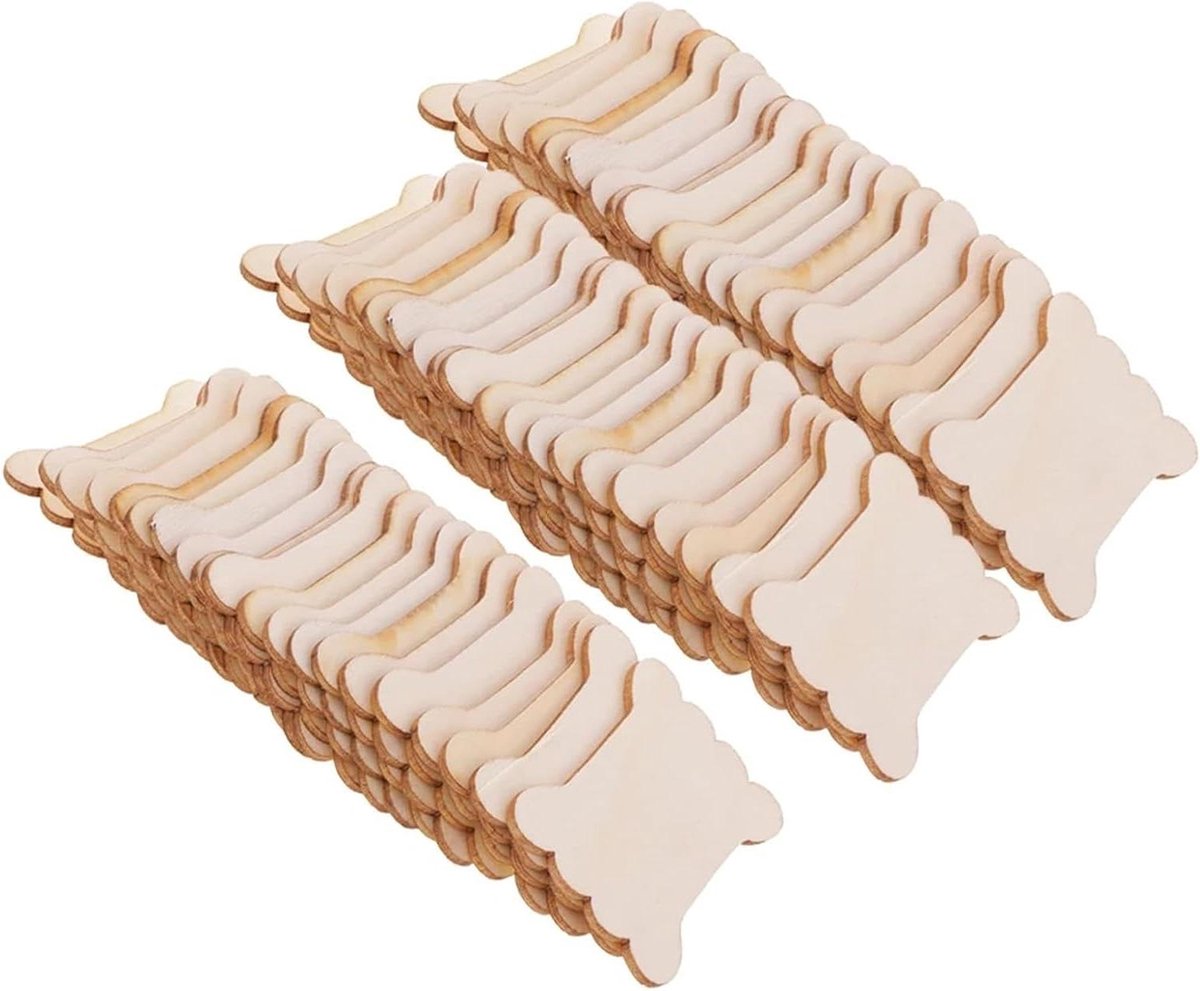 Garen Klossen - Draad Bobbins - Handwerk Organiseren - Botvormig Ontwerp - 240 Stuks - Natuurlijk Hout