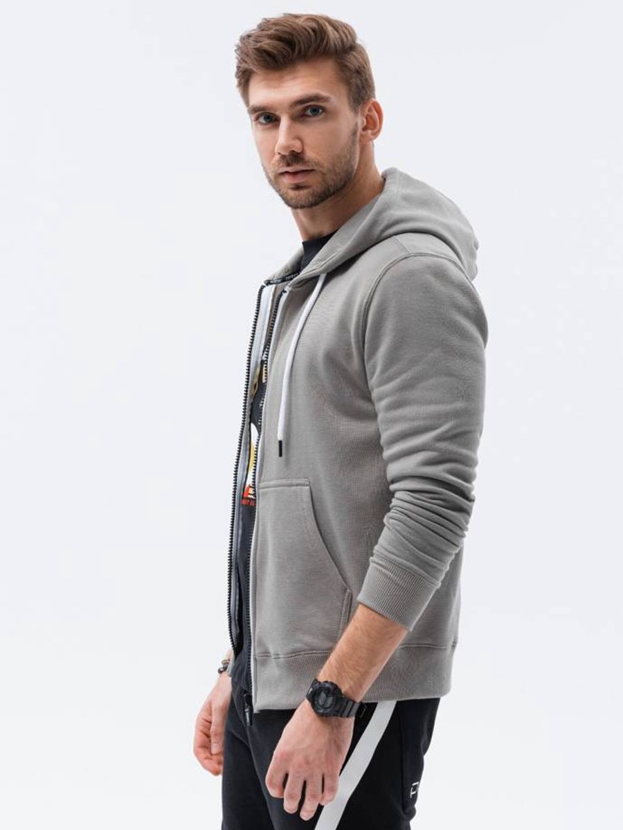 Ombre - Heren Vest - Grijs - Steekzakken - Moda Italia