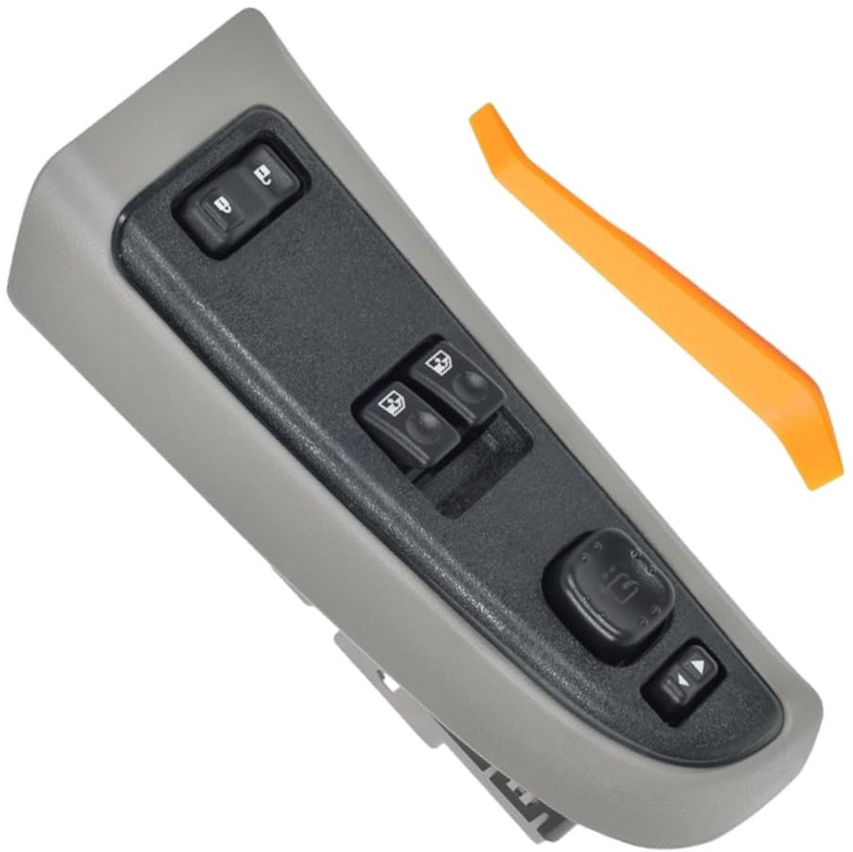 Elektrische raamschakelaar met inklapfunctie voor Chevrolet Silverado 1500 2003-2006, grijs frame, vervangingsonderdeel, auto-accessoires, hoogwaardig ontwerp