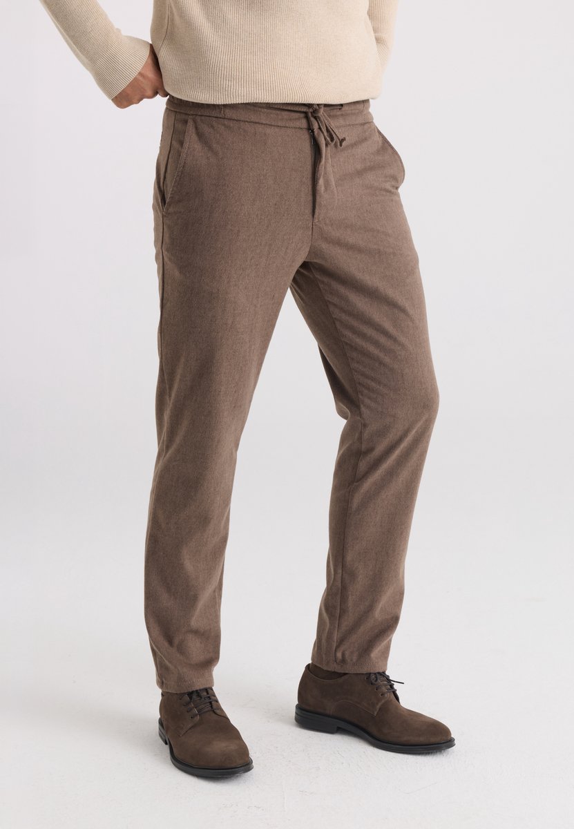 Felix Hardy Broek Heren Bruin - 30