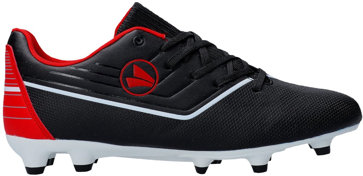 JAKO - SHOE SOCCER STRIKER JUNIOR FG 36-40 - JET BLACK F RED - 38
