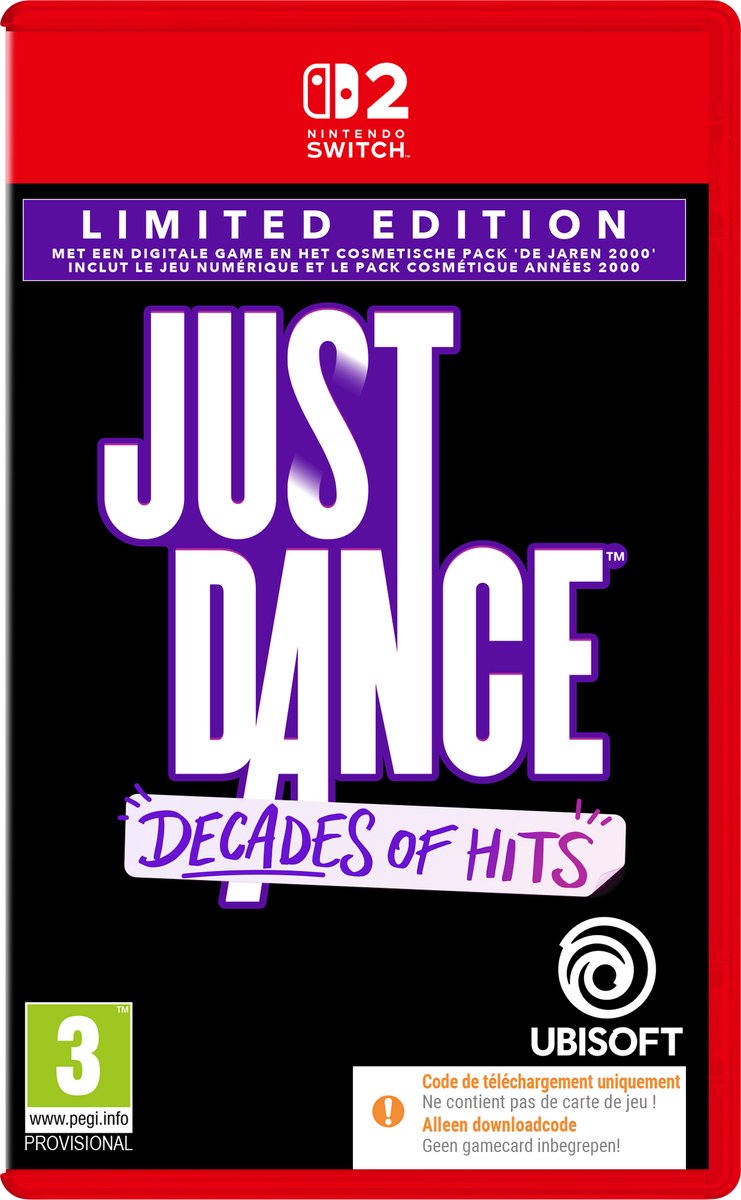 Just Dance 2027 - Decades of Hits - Limited Edition - Nintendo Switch 2