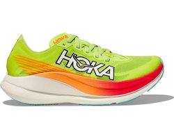 Hoka One One Rocket X 2 - Hardloopschoen - Lettuce/Solar Flare - Maat 40