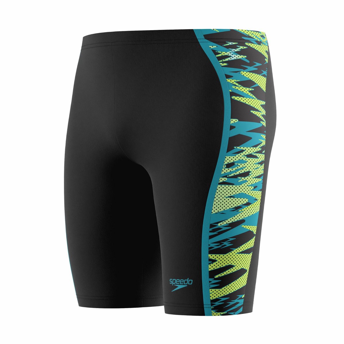 Speedo Heren Zwemjammer Hyperboom Splice Antraciet/HyperTeal