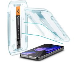 Spigen Screen Protector Geschikt voor Google Pixel 9 / 9 Pro - EZ Fit GLAS.tR - 9H Tempered Glass - Case Friendly - Gemakkelijke Installatie - 2-Pack