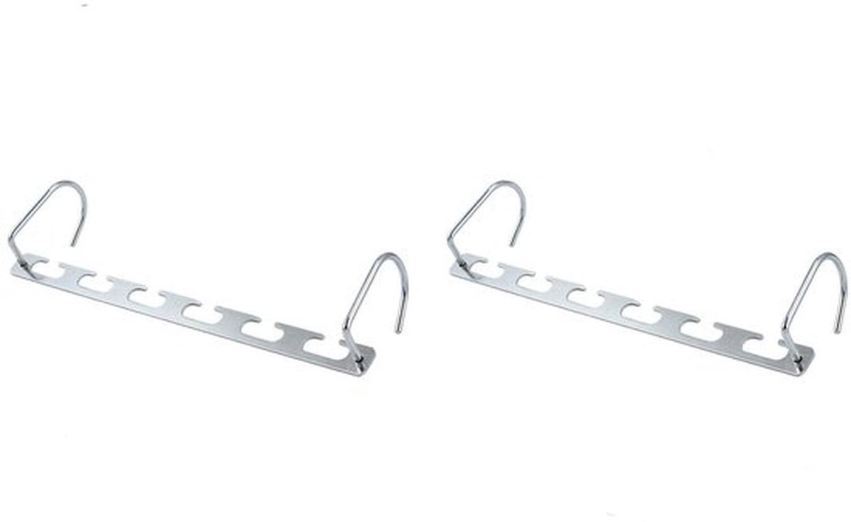 Metalen multifunctionele organizer kapstok magische kapstok met organizer (Grootte: 2 stuks)