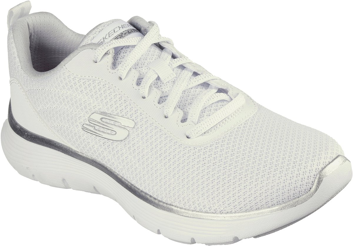 Skechers Dames Flex Appeal 5.0 Uptake Sneakers 150206 WSL White Silver