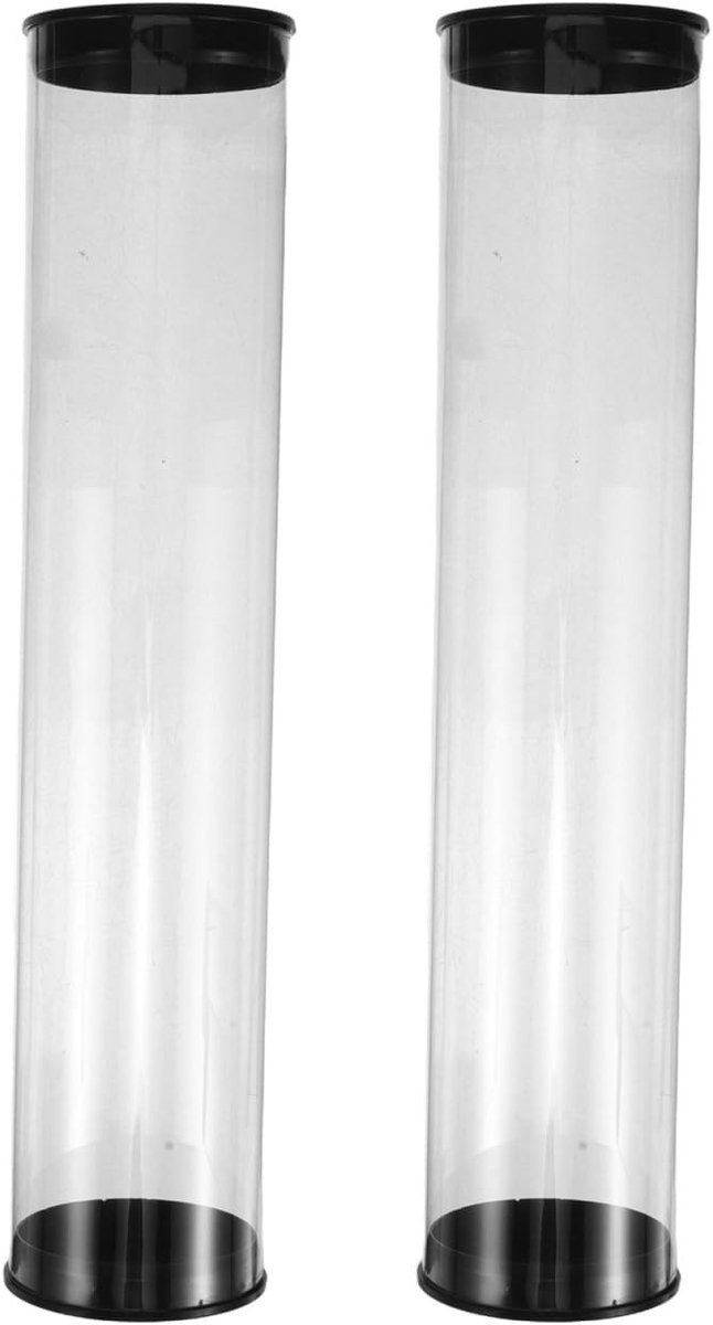 Opbergbuizen voor golfballen met waterdicht PVC-cilinderontwerp, ideaal voor reizen en cursusgebruik, zachte balbehandeling en duurzame bescherming