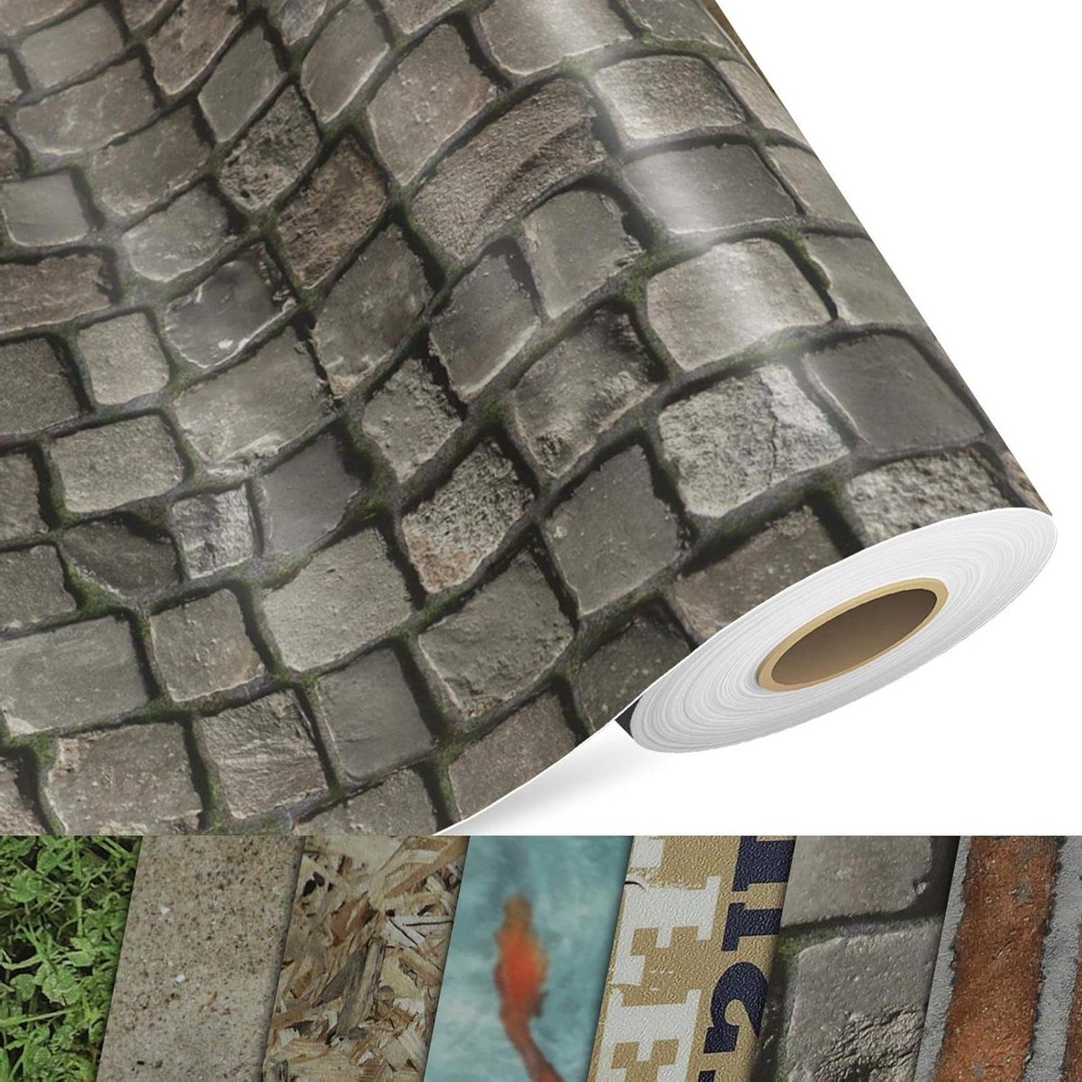PVC vloerbedekking - Vinyl vloer - Woning verfraaien - Extra slijtvast - 800x100 cm - Kops
