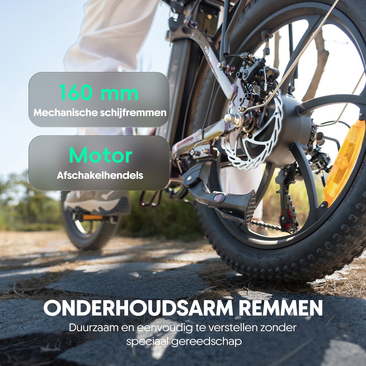 Fafrees F20 Pro Elektrische Fiets - 250W 20 Inch E-bike - 36V 20Ah Accu - Bereik 75-100km - Shimano 7 Versnellingen - Verende Voorvork - Opvouwbaar thumbnail 4