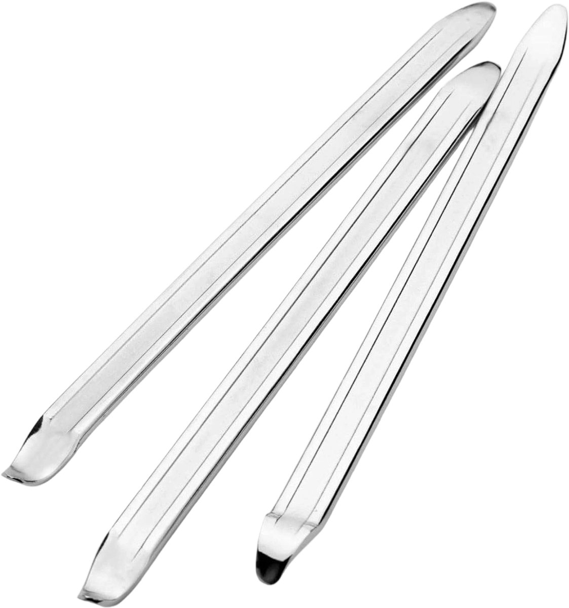 3-delige montage-arm voor bandenwisselmachine – 30 cm – mangaanstaal – voor auto-, motor- en fietsbanden – zilver