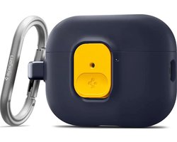 Spigen Hoesje Geschikt voor AirPods Pro 3 - Nano Pop Case met Karabijnhaak Blueberry