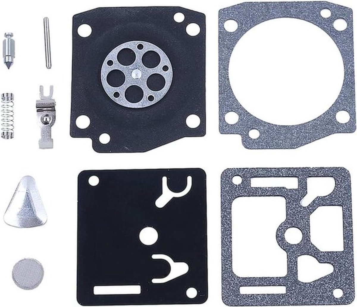Reparatieset carburateur geschikt voor Zama RB-31 met diverse pakkingen en membranen voor Stihl 034, 034S, 036, 036Pro en MS360 kettingzagen voor optimale werking