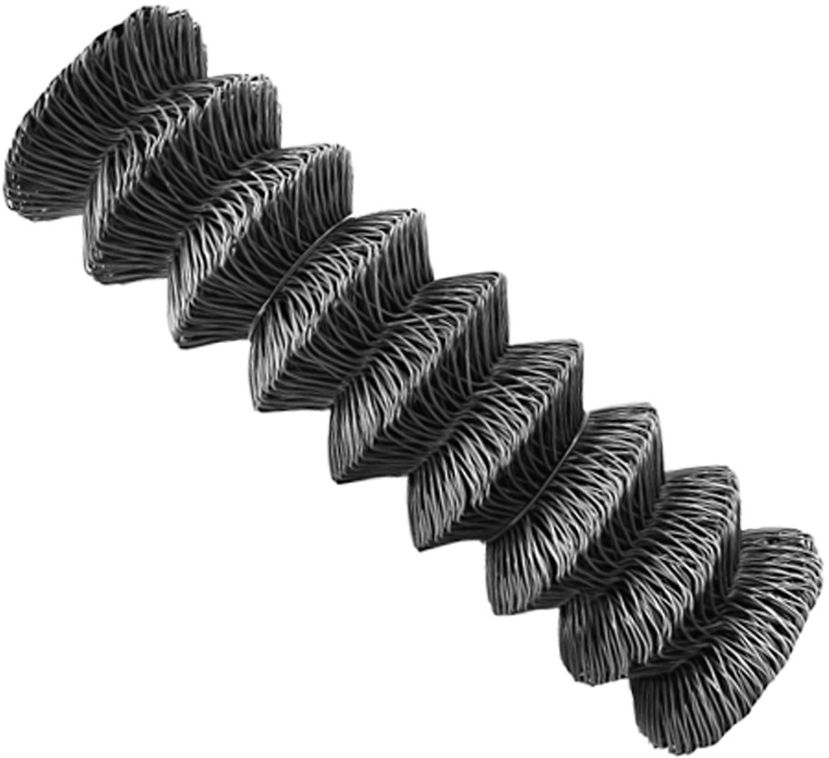 Gaashekwerk – 80 cm Hoogte, 15 m Lengte – Tuinafscheiding van draadgaas, Gaasrol, Konijnengaas, Kippengaas, Gaasbarrière – Antraciet (V2Aox)