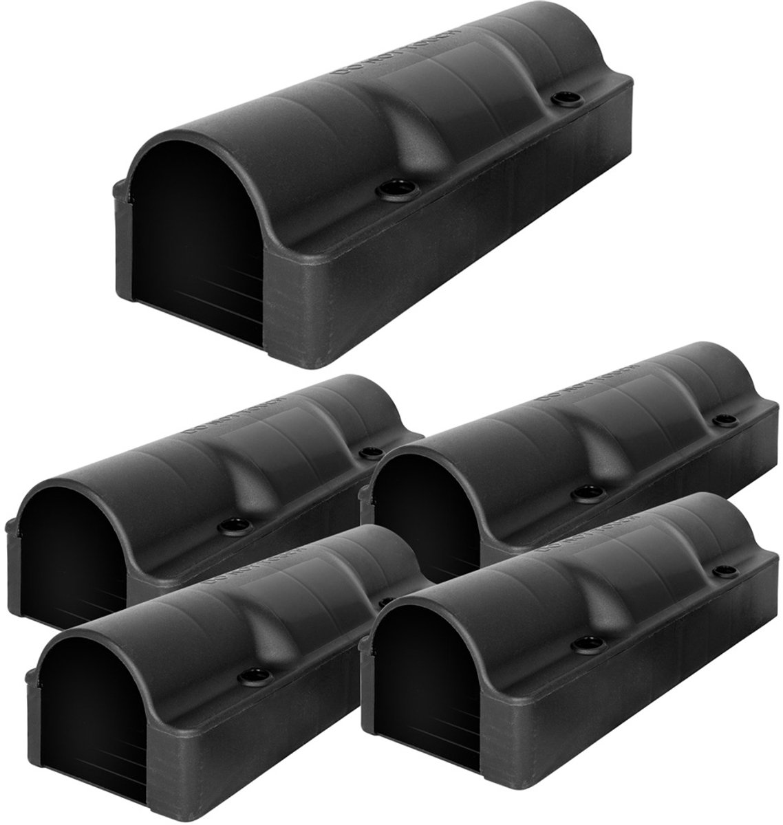 5x Aasstation Rattenset Aasdoosbuis Tuin Muizenval Muizen Rattenaasdoos Rattenaasstation Rattenval Kinderen Huisdierveilig Aasdoos Petigi