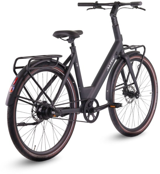 Altec X9 - Elektrische Damesfiets - 28 inch - 50 cm - Riembelt - Hydraulische schijfremmen - Mat Zwart — afbeelding 3