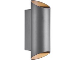 Nordlux Nico round 22-wandlamp-2xGU10-antraciet