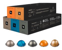 Nespresso - Vertuo - Gran Lungo & Mug Pakket - Koffiecups - 50 capsules