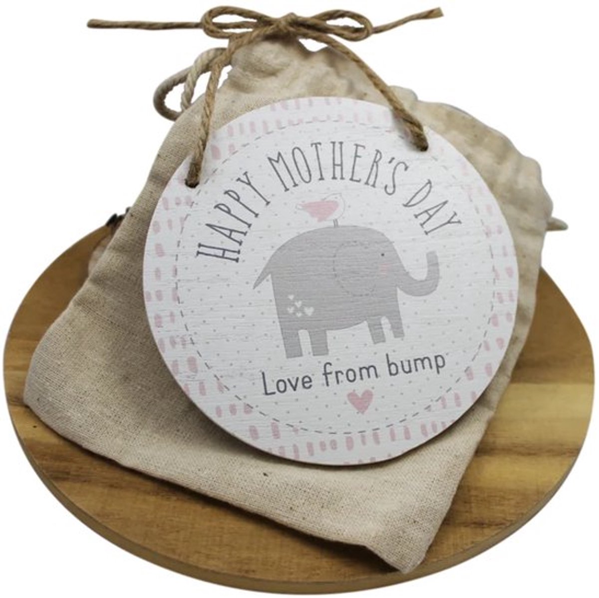 Decoratiehanger 'Happy Mother's Day from Bump' - Moederdag