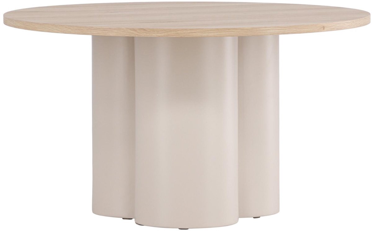 Olivia salontafel Ø80cm naturel.