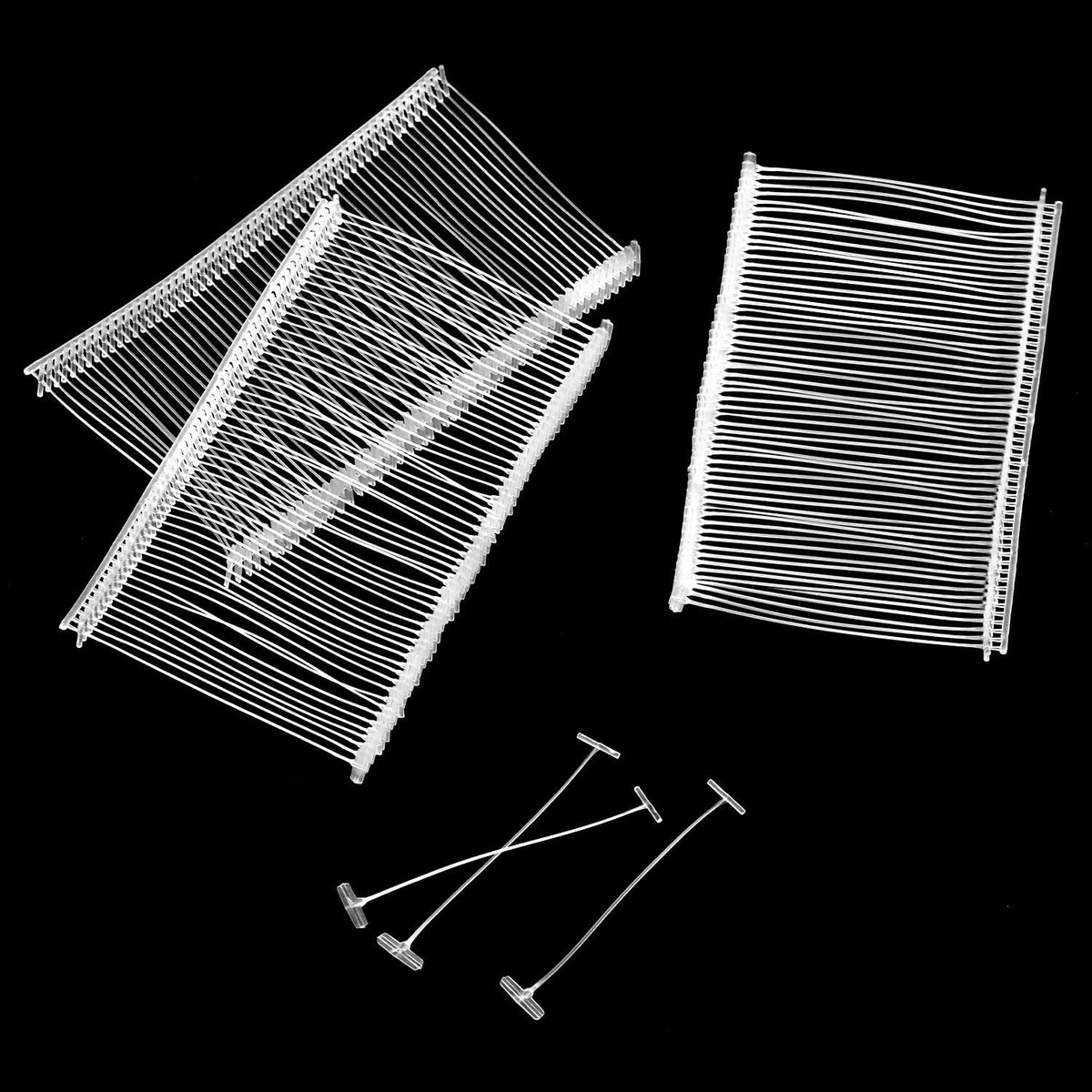 QTTVBTNA - Riddersporen - Tag Pins - voor Etiketteerpistool - Compatibel Met Standaard Labelers - Snelle Bevestiging - Plastic - Ideaal Voor Prijskaartjes, Kledinglabels, Accessoires en Winkelartikelen - 5000 Stuks - Wit